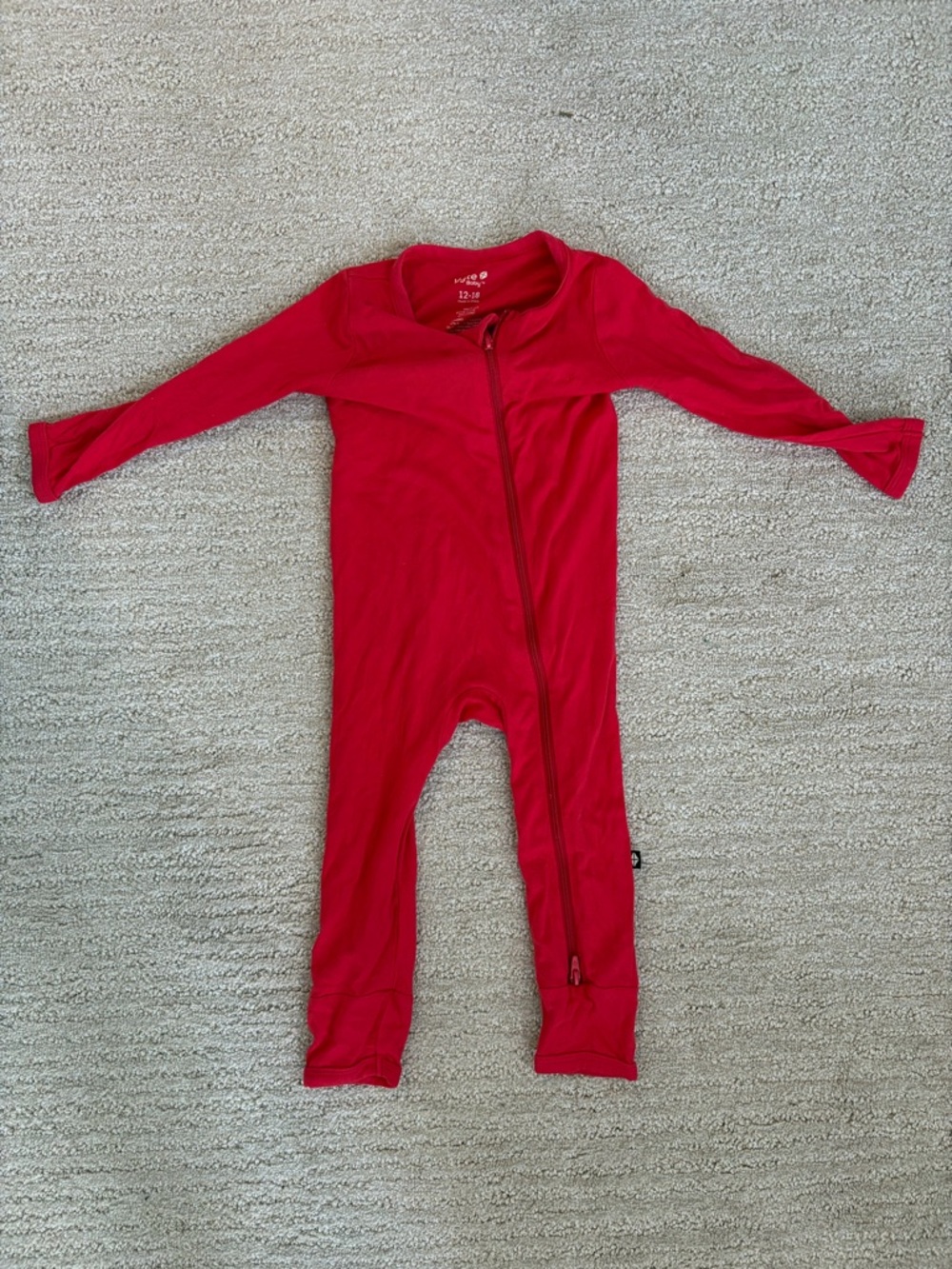 Kyte BABY 12-18m Zippered Romper